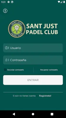 Sant Just Padel Club android App screenshot 3